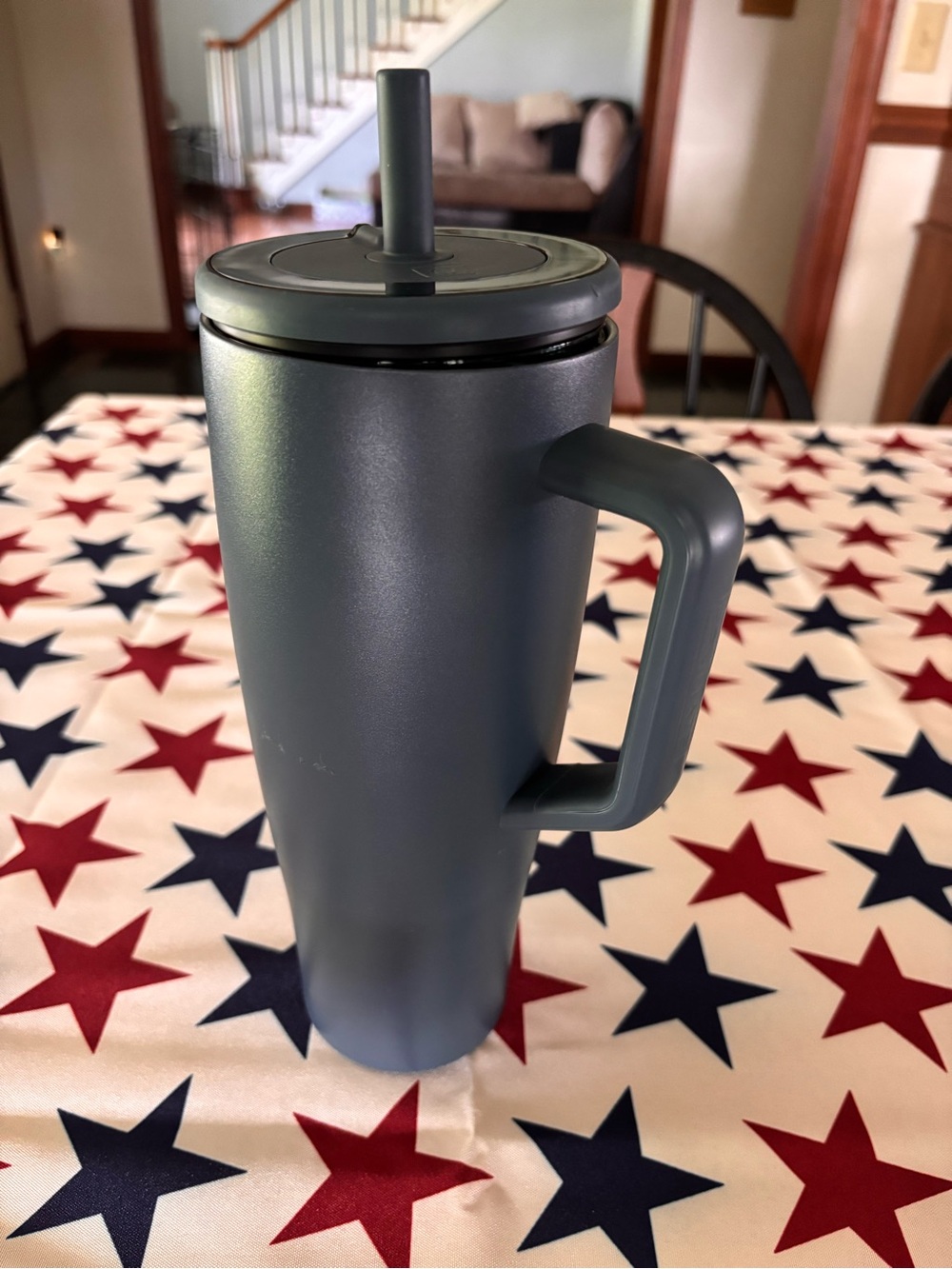 40 oz Matte Slate blue Brumate leakproof tumbler
